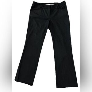 Michael Kors Dark Pinstripe Grammercy Fit Low Rise Womens Dress Pants SZ. 4P